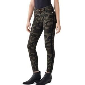 DL1961 Size 25 / 2 Florence NEW‎ Skinny Mid Rise Instasculpt Camo Green Jeans
